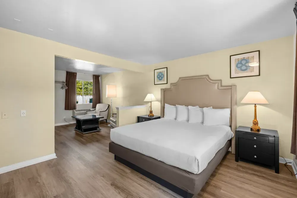 The King Studio Suite at the Rose Garden Inn