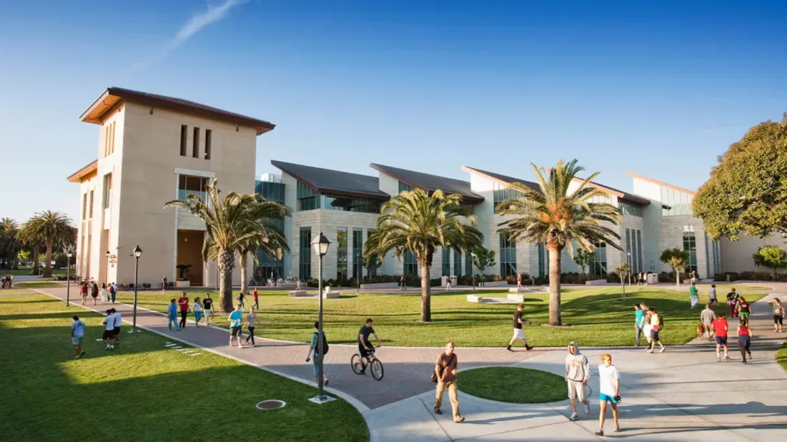The mission church at Santa Clara University